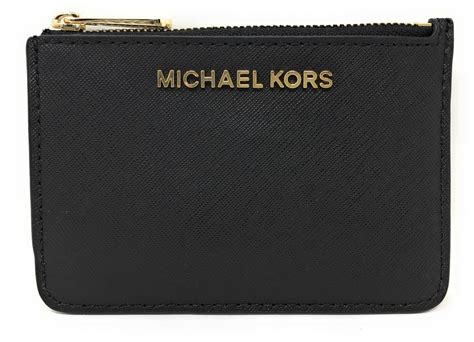 michael kors jet set travel wallet small|michael kors zippered wallet.